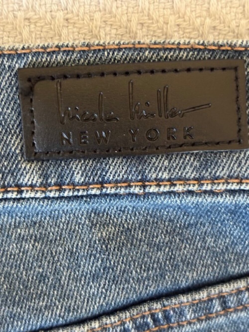 NWT Nicole Miller New York Soho High Rise Bootcut Jeans Women's Size 6 - Picture 8 of 11